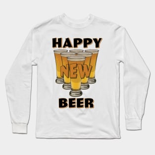 Happy New Beer Long Sleeve T-Shirt